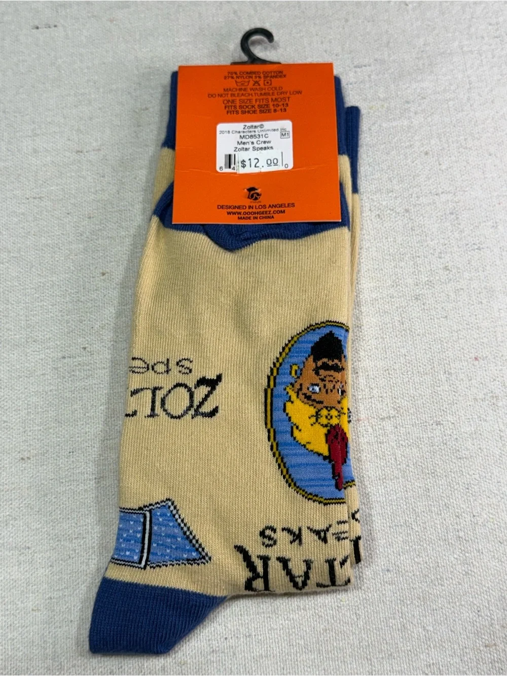 Zoltar Speaks - Men’s Crew Socks - NWT